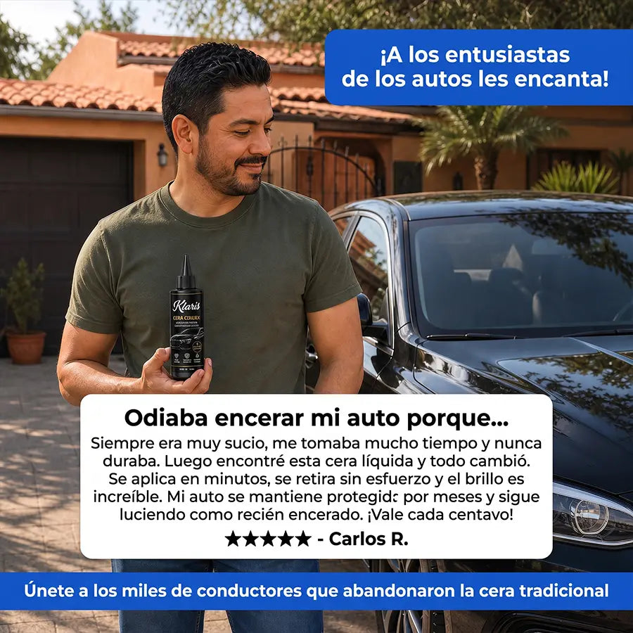 Cera Líquida - Restaura el Brillo de Agencia en Minutos