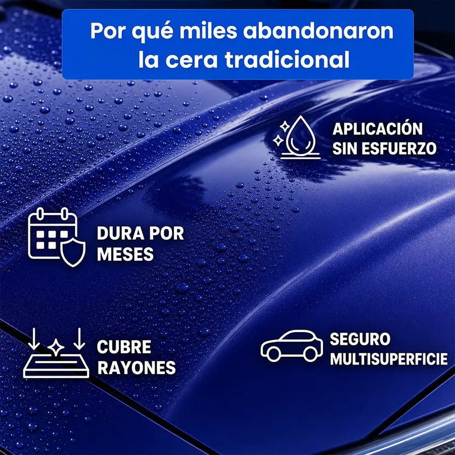 Cera Líquida - Restaura el Brillo de Agencia en Minutos