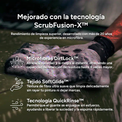 Klaris Guante de Microfibra para Auto – El Imán de Espuma