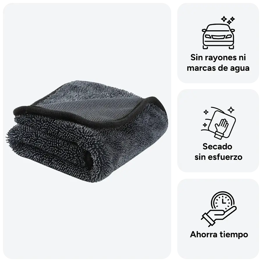 Thirsty Toalla de Secado – ¡El primer imán para el agua del mundo!