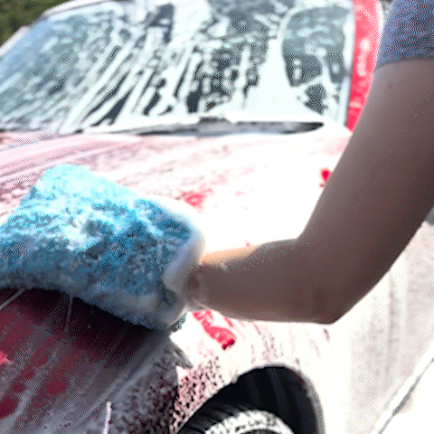 Klaris Guante de Microfibra para Auto – El Imán de Espuma